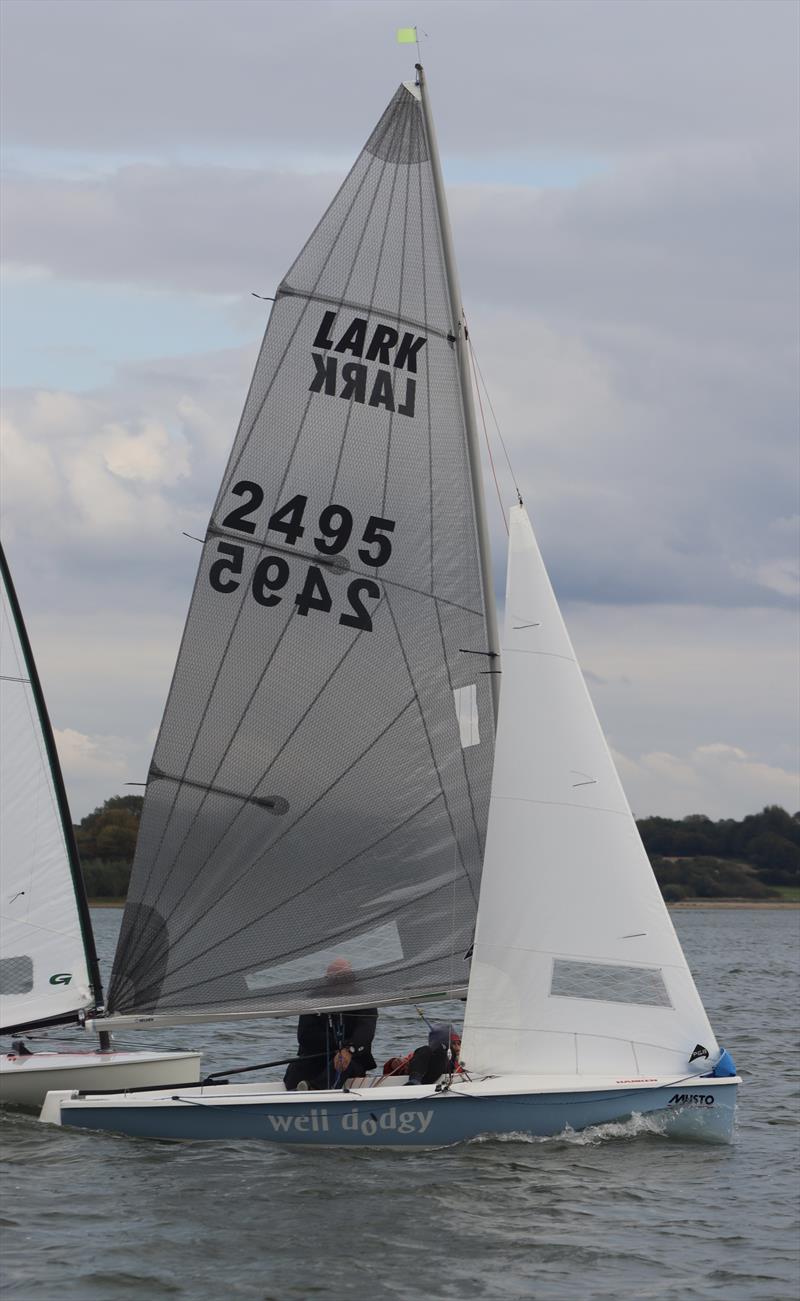 Craftinsure Lark Inlands 2025 at Northampton photo copyright Roger LePla and Liam Wheeler taken at Northampton Sailing Club and featuring the Lark class