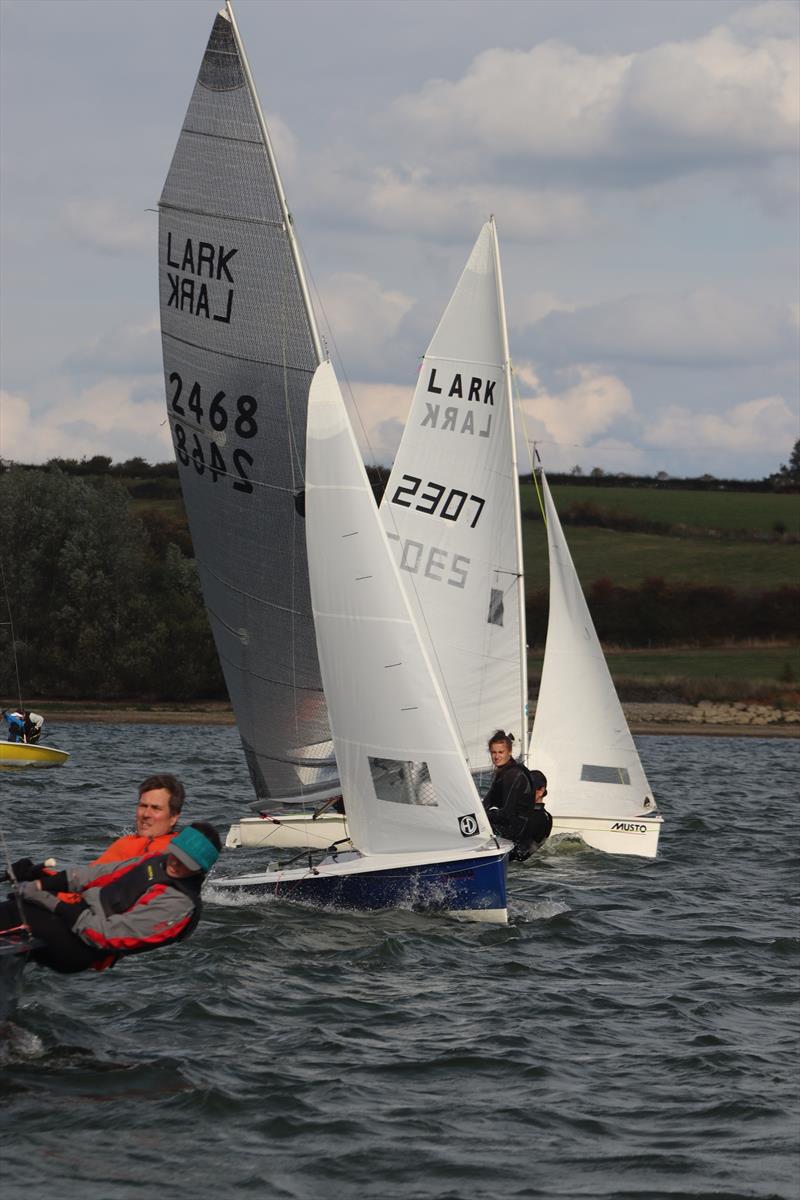 Craftinsure Lark Inlands 2025 at Northampton photo copyright Roger LePla and Liam Wheeler taken at Northampton Sailing Club and featuring the Lark class