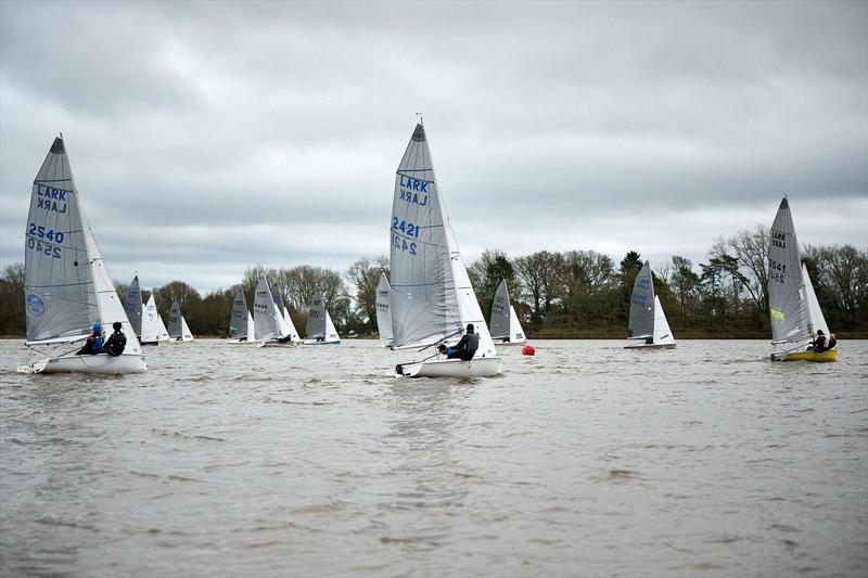 2026 Craftinsure Lark Winter Championship at Barnt Green Sailing Club photo copyright Matt Brown taken at Barnt Green Sailing Club and featuring the Lark class