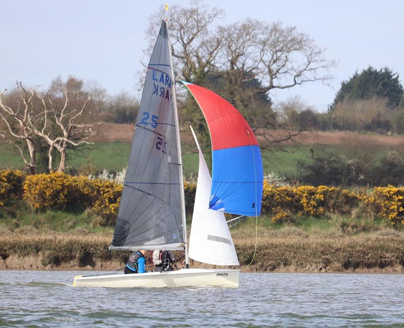 Waldringfield Easter Egg 2026 photo copyright Alexis Smith taken at Waldringfield Sailing Club and featuring the Lark class