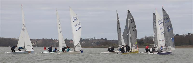 Waldringfield Easter Egg 2026 photo copyright Alexis Smith taken at Waldringfield Sailing Club and featuring the Lark class