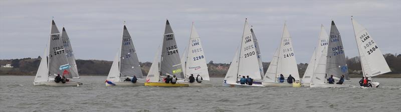 Waldringfield Easter Egg 2026 photo copyright Alexis Smith taken at Waldringfield Sailing Club and featuring the Lark class
