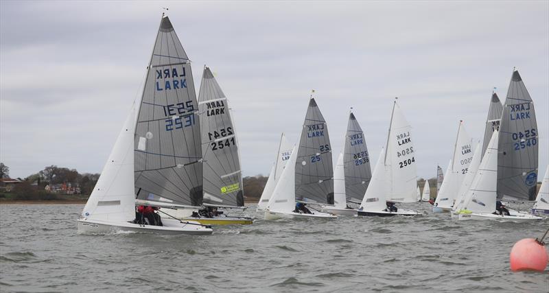 Waldringfield Easter Egg 2026 photo copyright Alexis Smith taken at Waldringfield Sailing Club and featuring the Lark class