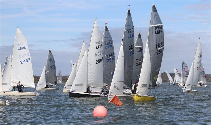 Waldringfield Easter Egg 2026 photo copyright Alexis Smith taken at Waldringfield Sailing Club and featuring the Lark class