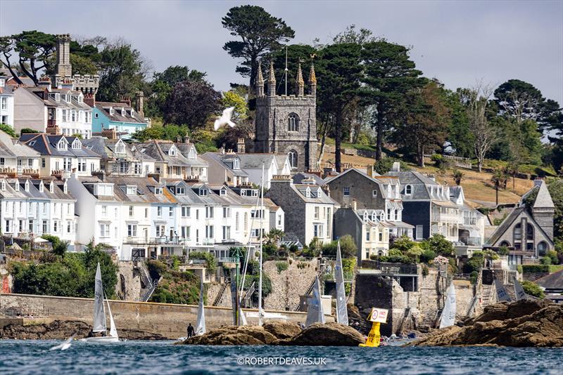 Musto Lark Nationals 2026 at Fowey Day 1 - photo © Robert Deaves / www.robertdeaves.uk