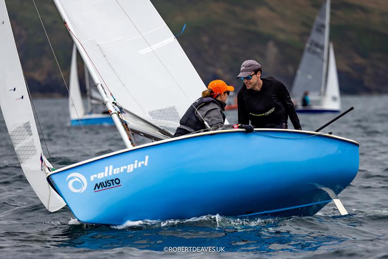 Musto Lark Nationals 2026 at Fowey Day 2 - photo © Robert Deaves / www.robertdeaves.uk