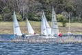 Duel between the top finishers at the last Thunderbolt Regatta. Olympic medallist, multiple world champion Andrew Landenberger won overall on Impulse 308. Windsurfer LT champion Chris Thompson, on the I-Sails powered Laser 143350, was second overall © Paulo Lagos