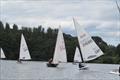 2nd overall Thomas Brindley in his ILCA 7 during the 2023 Border Counties Midweek Sailing Series at Redesmere © Brian Herring