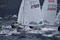 Lawson McAullay leading Campbell Patton in the ILCA 7 fleet - 2026 ILCA Oceania & Australian Open & Youth Championship, Day 1