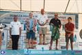 Prize Giving in the 2026 ILCA 7 Masters Worlds at Athens, Greece &copy; Harris Gkaniatsas / Nautical Club of Kalamaki