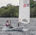 John Ling finishes second in the Notts County ILCA Open &copy; Graham Stamper
