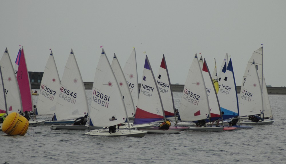 Action from the Yorkshire & Humberside Youth at Covenham Sailing Club