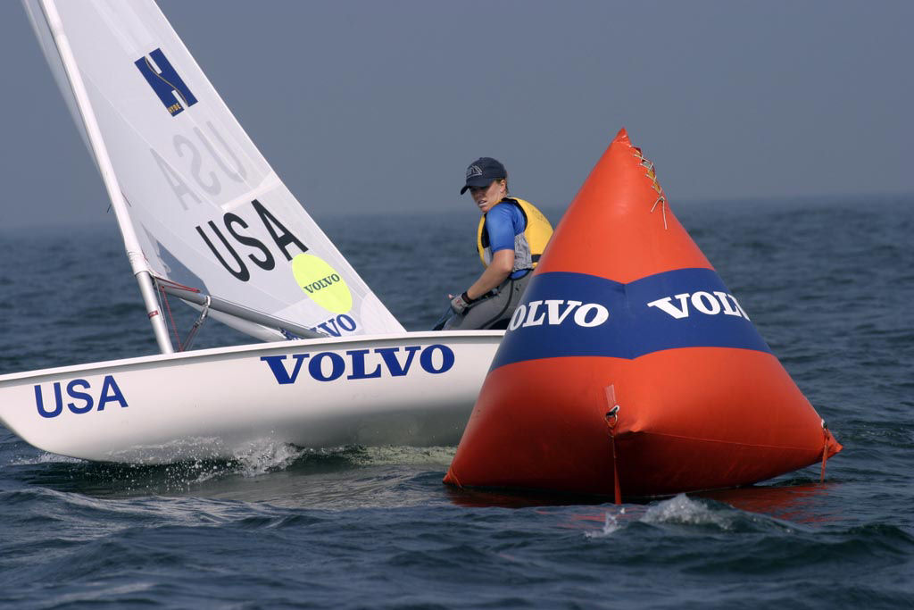 Action from the Volvo ISAF Youth Worlds at Busan, Korea photo copyright Peter Bentley taken at  and featuring the ILCA 7 class