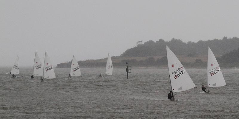 Pyefleet Week day 5 photo copyright Fiona Brown / www.fionabrown.com taken at Brightlingsea Sailing Club and featuring the ILCA 7 class