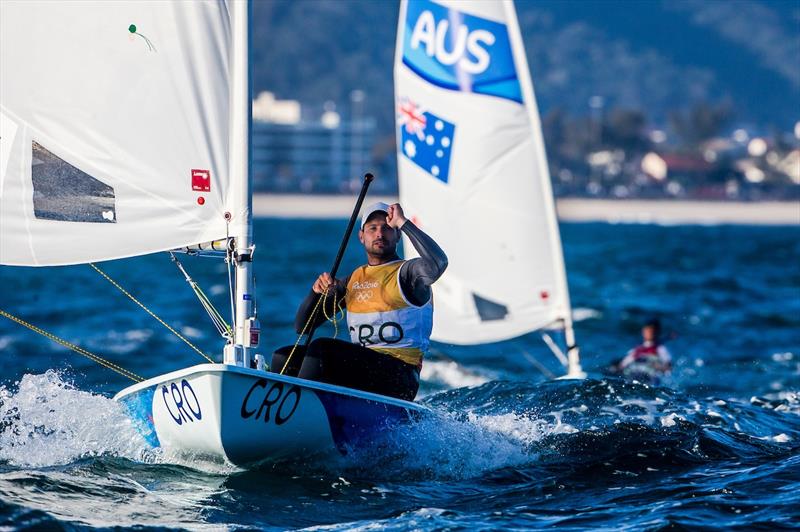 Croatia's Tonci Stipanovic at Rio 2016 photo copyright Sailing Energy / World Sailing taken at  and featuring the ILCA 7 class