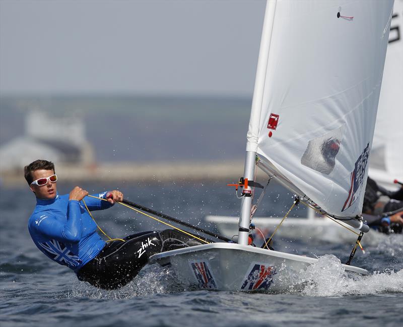 Michael Beckett photo copyright Paul Wyeth / British Sailing Team taken at RYA Cymru-Wales and featuring the ILCA 7 class