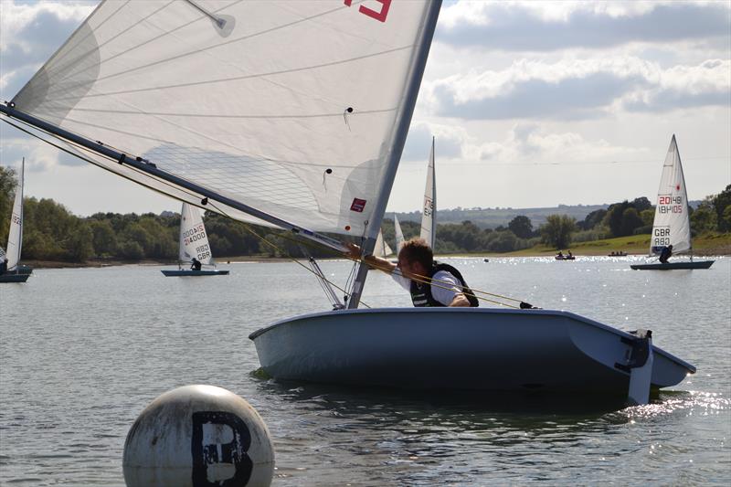 Jon Emmett dominated the Laser Standard fleet during the Sutton Bingham Laser GP - photo © Saffron Gallagher