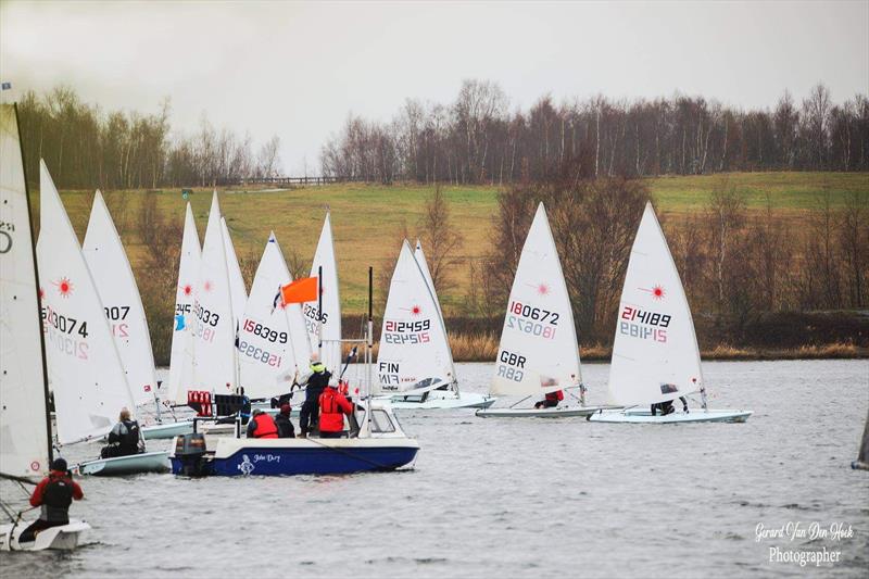 Marlow Ropes Leigh & Lowton Tipsy Icicle day 9 photo copyright Gerard van den Hoek taken at Leigh & Lowton Sailing Club and featuring the ILCA 7 class