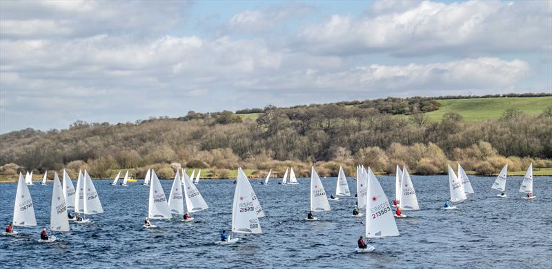 Laser Masters at Notts County photo copyright David Eberlin taken at Notts County Sailing Club and featuring the ILCA 7 class