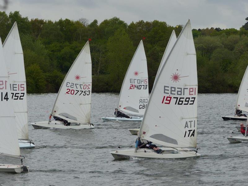 Chipstead Laser Open photo copyright Peter Gillow taken at Chipstead Sailing Club and featuring the ILCA 7 class