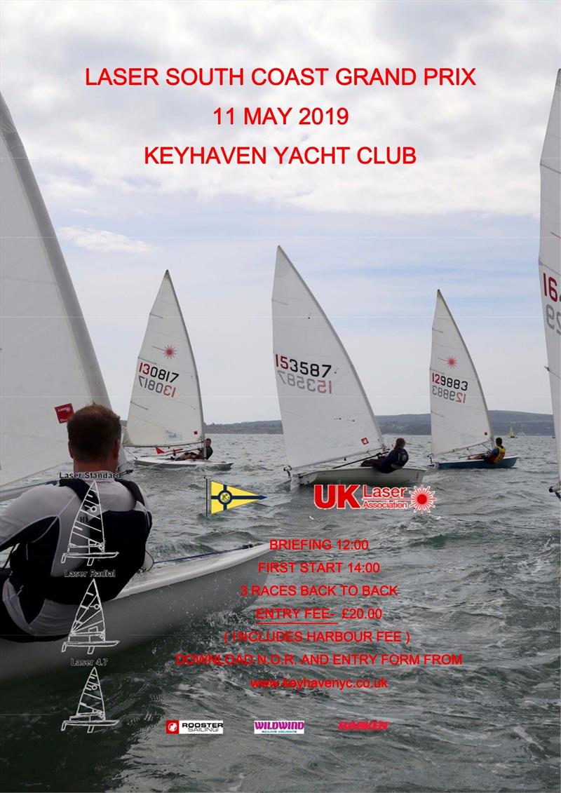 Laser South Coast Grand Prix at Keyhaven photo copyright Keyhaven YC taken at Keyhaven Yacht Club and featuring the ILCA 7 class