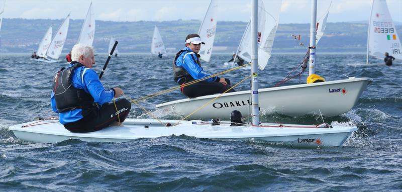 Irish Laser National Championships 2019 photo copyright Simon McIlwaine / www.wavelengthimage.com taken at Ballyholme Yacht Club and featuring the ILCA 7 class
