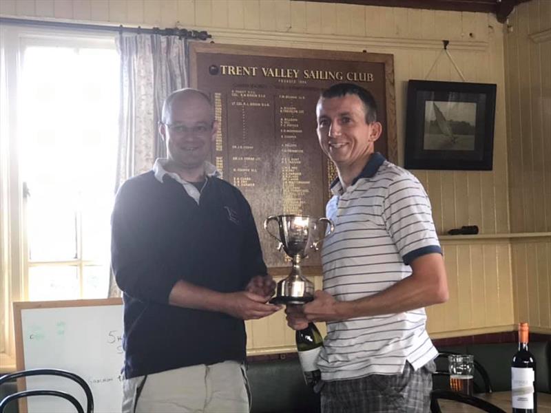 Laser Midlands GP at Trent Valley - 1st overall photo copyright Simon Hardiman taken at Trent Valley Sailing Club and featuring the ILCA 7 class