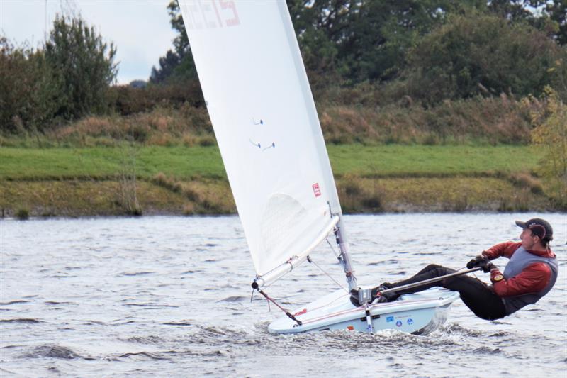 Joe Scurrah leads the way during the Laser Midland Grand Prix Series Finale at Bartley - photo © Chris Oates