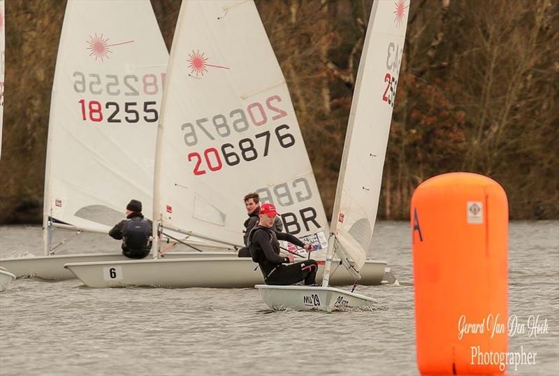 Leigh & Lowton Tipsy Icicle Week 2 photo copyright Gerard van den Hoek taken at Leigh & Lowton Sailing Club and featuring the ILCA 7 class