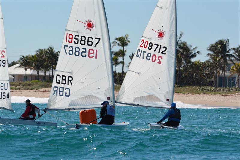 Laser Masters Florida Championship and Jack Swenson Memorial Trophy photo copyright PBSC taken at Palm Beach Sailing Club, Florida and featuring the ILCA 7 class