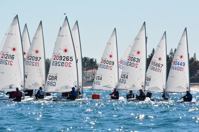 Laser Masters Florida Championship and Jack Swenson Memorial Trophy photo copyright PBSC taken at Palm Beach Sailing Club, Florida and featuring the ILCA 7 class