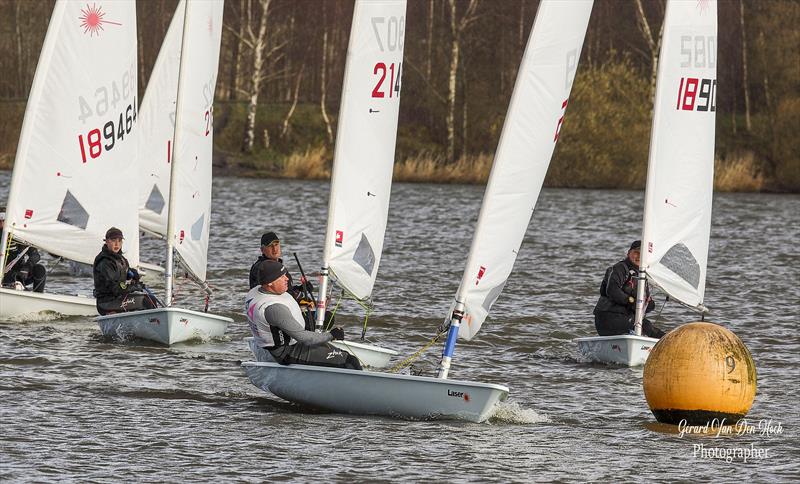 Leigh & Lowton Sailing Club Tipsy Icicle week 8 photo copyright Gerard van den Hoek taken at Leigh & Lowton Sailing Club and featuring the ILCA 7 class