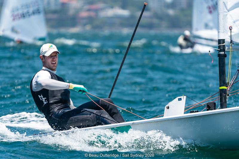 Matt Wearn at Sail Sydney photo copyright Beau Outteridge / Sail Sydney taken at Woollahra Sailing Club and featuring the ILCA 7 class