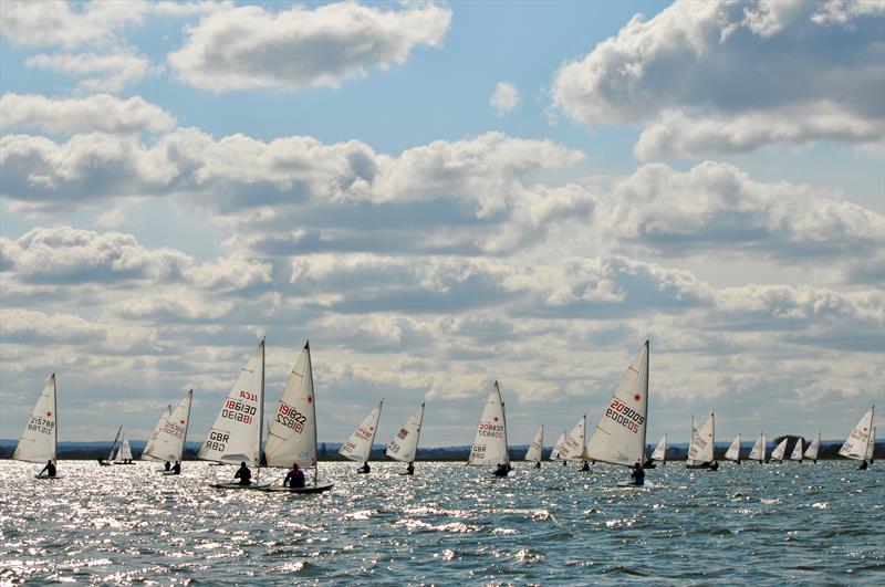 ILCA Spring Series at Queen Mary photo copyright Simon Winkley taken at Queen Mary Sailing Club and featuring the ILCA 7 class