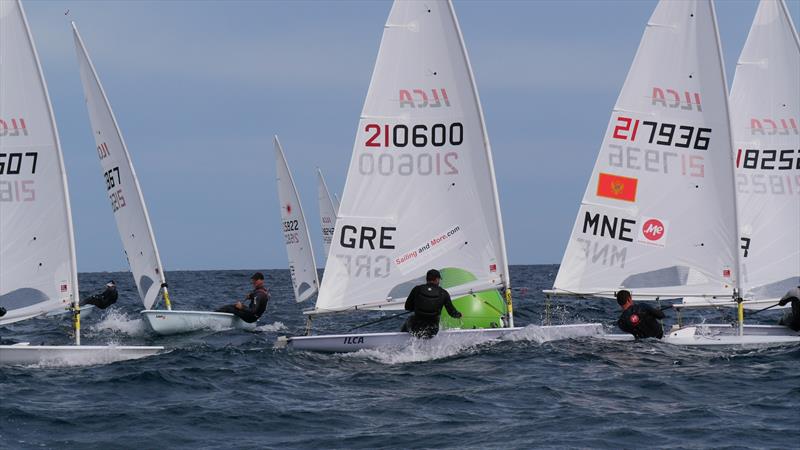 ILCA Vilamoura European Continental Qualification day 3 photo copyright Jon Emmett taken at Vilamoura Sailing and featuring the ILCA 7 class