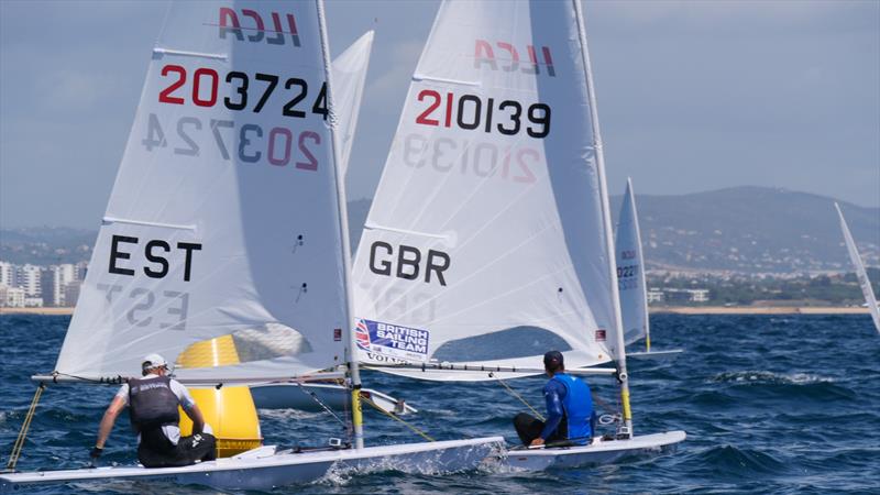 ILCA Vilamoura European Continental Qualification day 4 photo copyright Jon Emmett taken at Vilamoura Sailing and featuring the ILCA 7 class