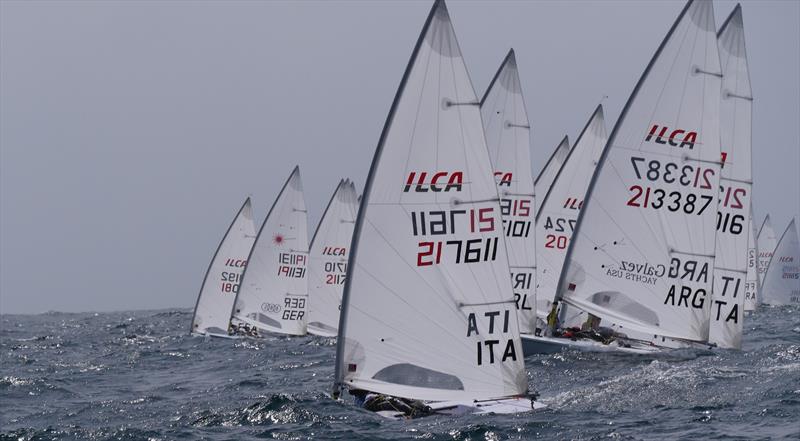 ILCA Vilamoura European Continental Qualification day 5 photo copyright Jon Emmett taken at Vilamoura Sailing and featuring the ILCA 7 class