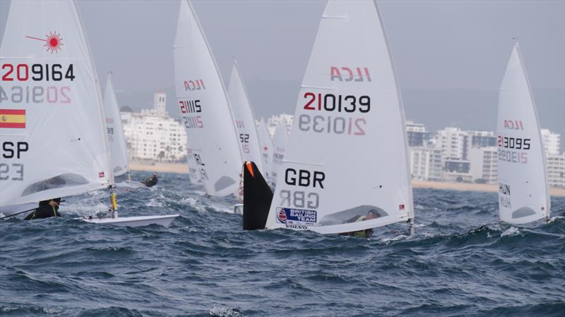 ILCA Vilamoura European Continental Qualification day 5 - photo © Jon Emmett