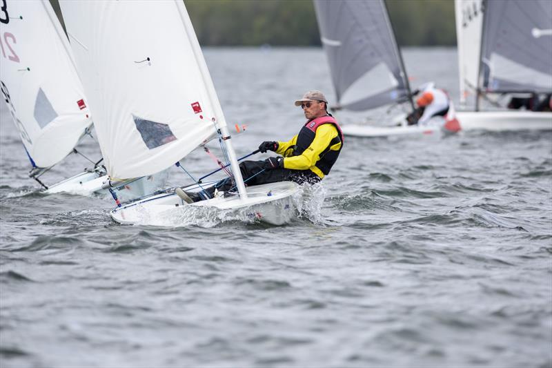 Intense concentration in a Laser race captured by Paull Sanwell at Grafham Water Sailing Club photo copyright Paul Sanwell / OPP taken at Grafham Water Sailing Club and featuring the ILCA 7 class