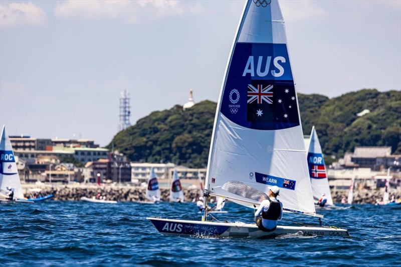 Final practice ahead of the Tokyo 2020 Olympics photo copyright World Sailing taken at  and featuring the ILCA 7 class