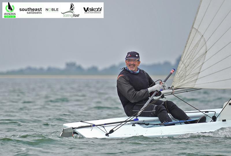 Tony Woods during the 2021 Masters ILCA 7 & 6 Qualifier at Queen Mary photo copyright Lotte Johnson / www.lottejohnson.com taken at Queen Mary Sailing Club and featuring the ILCA 7 class