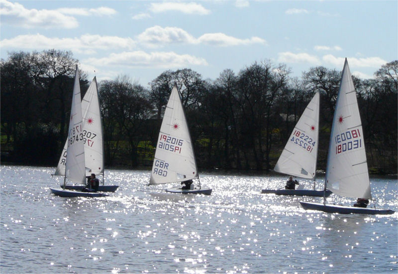 28 competitors for the Laser Northern Grand Prix at Redesmere Sailing Club photo copyright Colin Barrie taken at Redesmere Sailing Club and featuring the ILCA 7 class