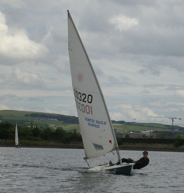 Light winds for the Elton Laser open photo copyright Graham Steel taken at Elton Sailing Club and featuring the ILCA 7 class
