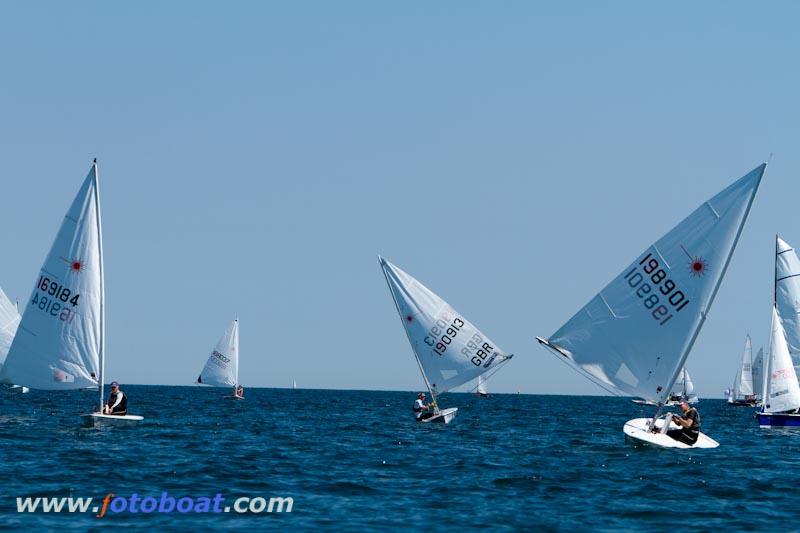 Weymouth Dinghy Regatta photo copyright Steve Bell / www.fotoboat.com taken at  and featuring the ILCA 7 class