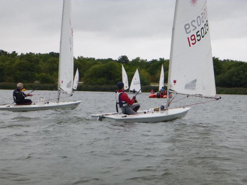 Lasers at Frensham Pond - photo © www.clubsailor.co.uk