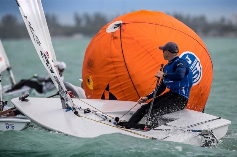 Nick Thompson – World Cup Series Miami photo copyright Richard Langdon / Sailing Energy / World Sailing taken at  and featuring the ILCA 7 class