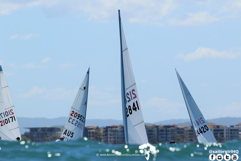 Oceanic and Australian Lasers Masters 2018 photo copyright Nic Douglass / www.AdventuresofaSailorGirl.com taken at Maroochy Sailing Club and featuring the ILCA 7 class