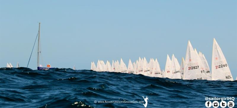 Oceanic and Australian Lasers Masters 2018 photo copyright Nic Douglass / www.AdventuresofaSailorGirl.com taken at Maroochy Sailing Club and featuring the ILCA 7 class