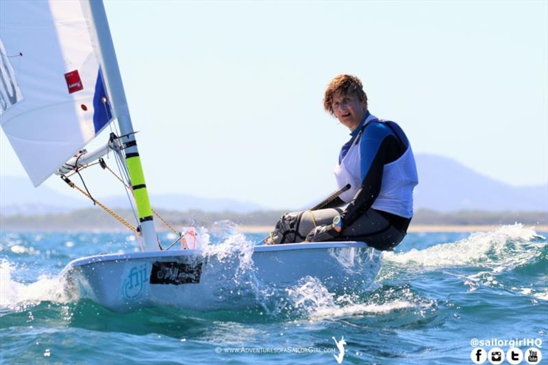 Oceanic and Australian Lasers Masters 2018 photo copyright Nic Douglass / www.AdventuresofaSailorGirl.com taken at Maroochy Sailing Club and featuring the ILCA 7 class