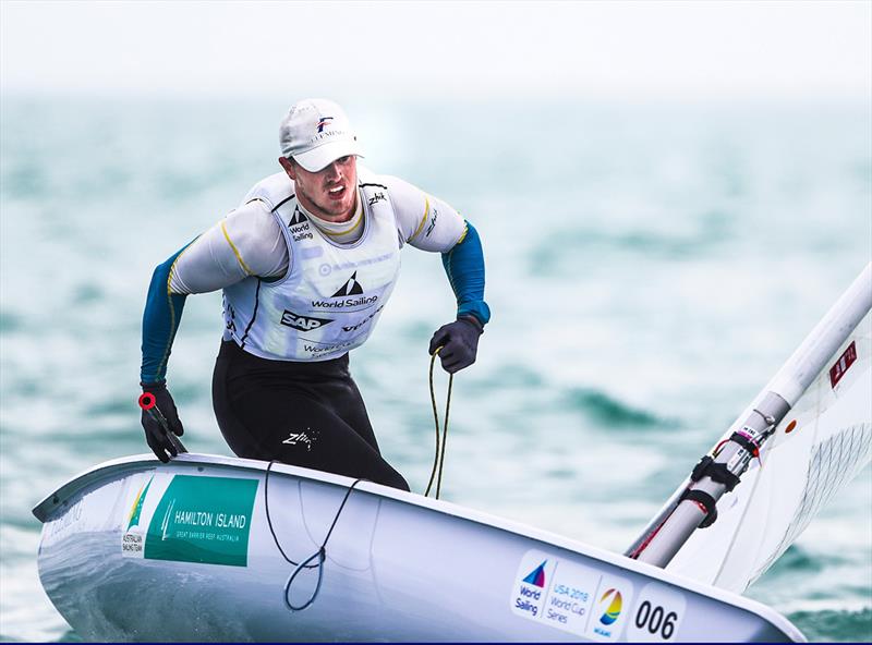 Tom Burton - Sailing World Cup Series - photo © Jesus Renedo / Sailing Energy